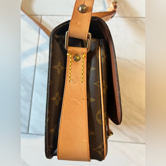 Real authentic vintage Louis Vuitton buckle no zipper hand bag - Picture 5 of 13